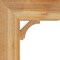 Ekena Millwork Imperial Block Rough Sawn Bracket, Western Red Cedar, 6"W x 18"D x 18"H BKT06X18X18IMP05RWR - alternate 2